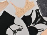 assorted-colored bra panties, and sport bra