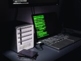 a laptop and a computer