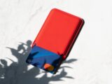 red and blue iphone case