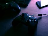 black xbox one game controller