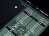 Close-up of digital music production interface showing various sound filter settings.