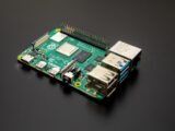 a close up of a raspberry board on a table